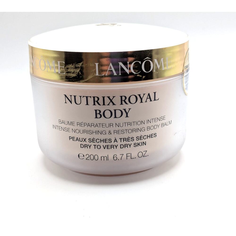 LANCÔME Nutrix Royal Body Balm 6.7 Oz Dry Skin Moisturizer NEW